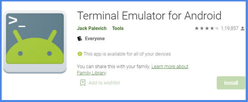 Restore IMEI Via Terminal Emulator