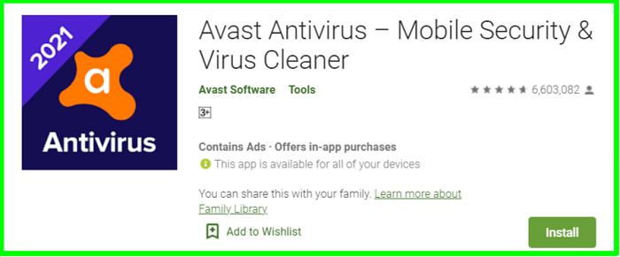 Try Scanning Using Antivirus