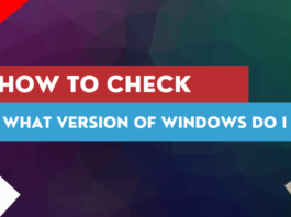 Check What Version of Windows Do I Have
