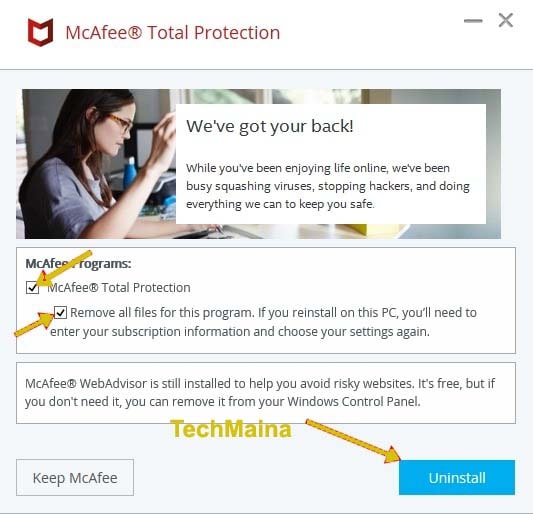 How To Turn Off McAfee Antivirus On Windows 10 » TechMaina