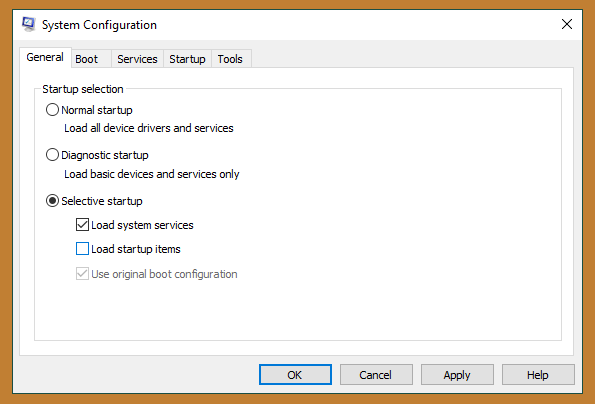 System Configuration