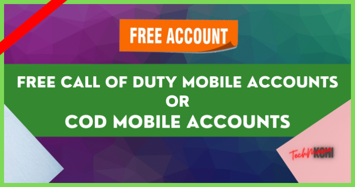 call of duty mobile accounts