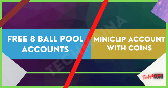 Free 8 Ball Pool Accounts Miniclip Account With Coins