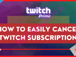 How to easily Cancel Twitch Subscription