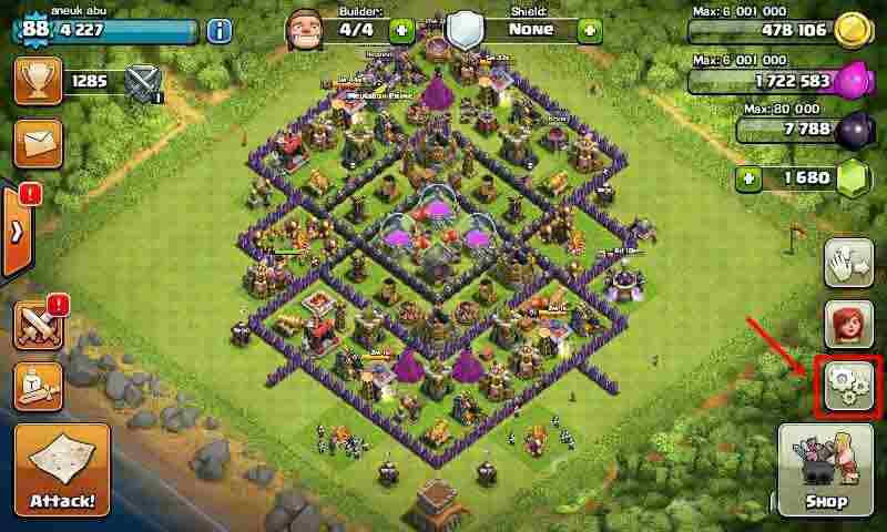 How to Change CoC Account Name Many times