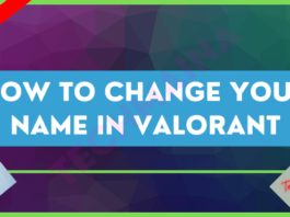 How to Change Your Name in Valorant