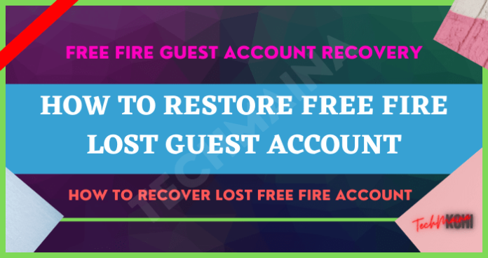 free fire help center lost guest account