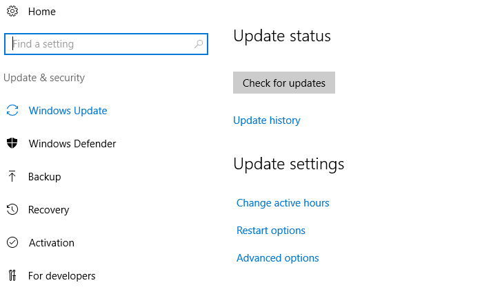 Update Windows System