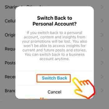 How To Change Business Accounts To Private On Instagram Through Applications