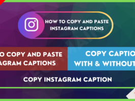 How to Copy And Paste Instagram Captions With & Without Apps