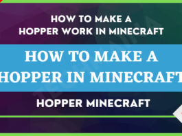 How to Make a Hopper in Minecraft