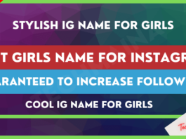 Best Girls Name for Instagram Guaranteed to Increase Followers!
