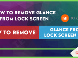 How to Remove Glance from Lock Screen in MI