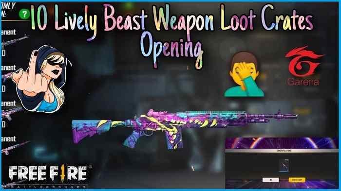 Lively Beast Weapon Loot Crate