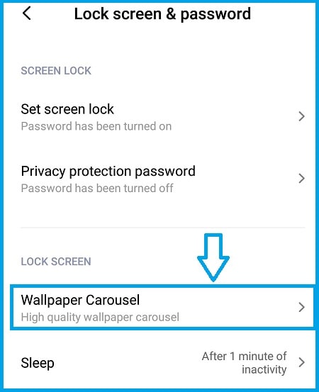 how to remove glance from lock screen