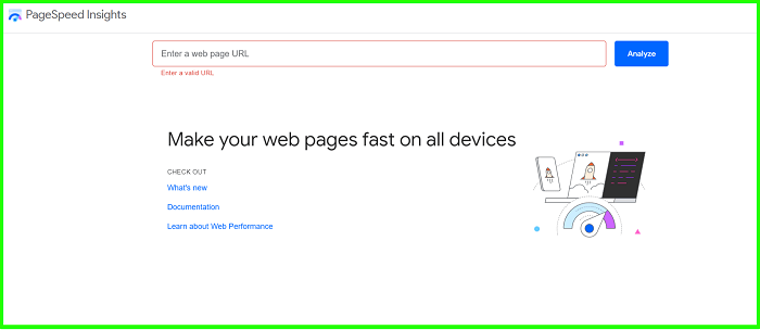 Google PageSpeed ​​Insight