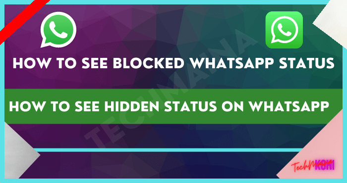 How to See Hidden Status on Whatsapp [Blocked WA Status]