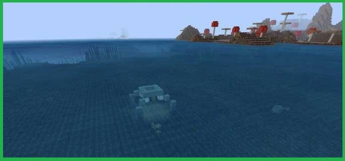 Sunken Ruins and Mushroom Island