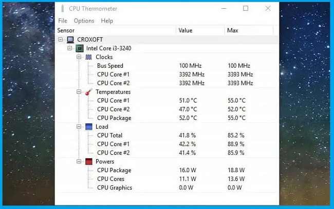 CPU Thermometer