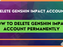How to Delete Genshin Impact Account Permanently