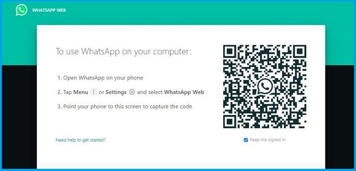 Using WhatsApp Web