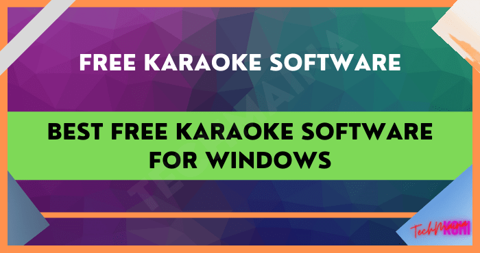 Best Free Karaoke Software for Windows