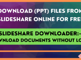 Slideshare Downloader – Download Documents Without Login