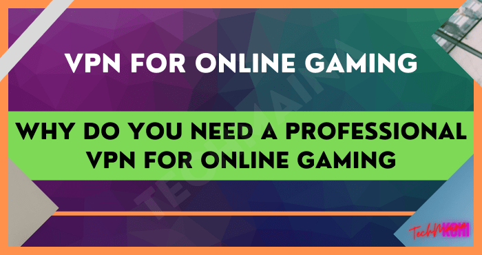 Why Do You Need a Professional VPN for Online Gaming