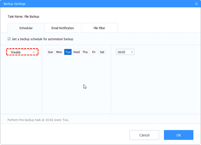 How to Create Automatic Backup to Public Clouds 4