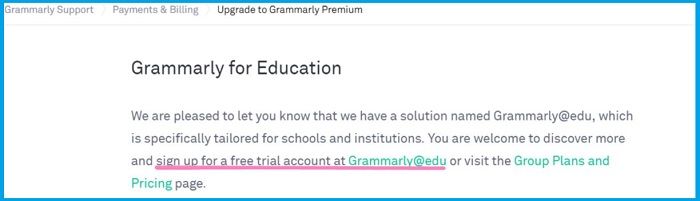 Grammarly Premium Free for Grammarly Business & EDU
