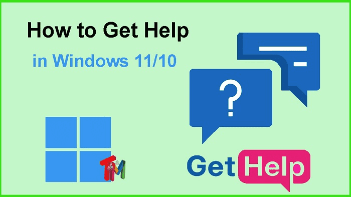 How to Get Help in Windows 11 or 10