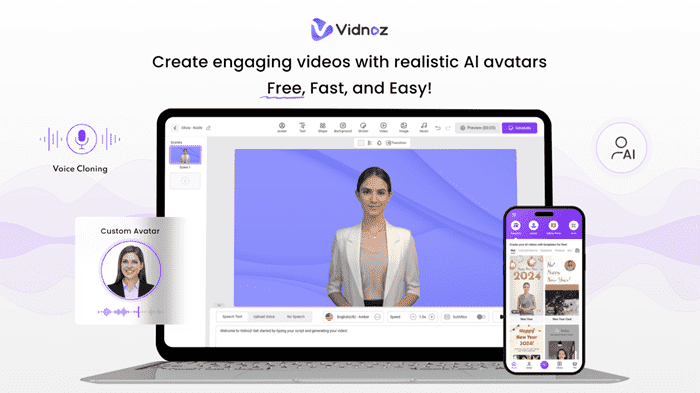 Vidnoz AI Review Free AI Video Generator to Grow Your Business