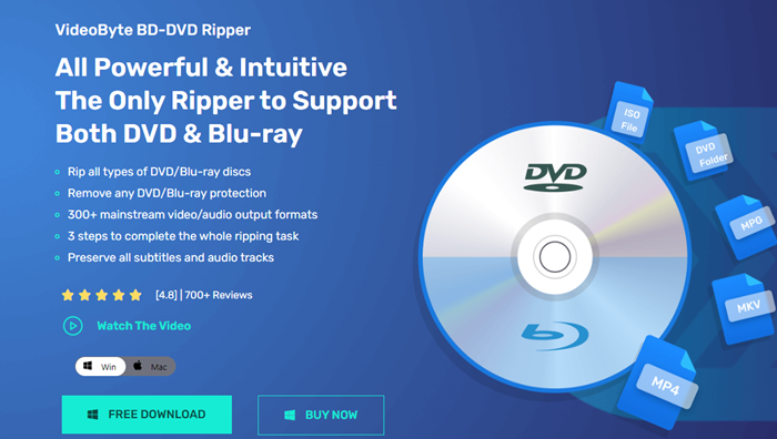 VideoByte BD-DVD Ripper Review Is it Safe, Good and Free