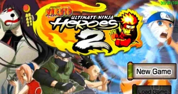 Naruto Shippuden Ultimate Ninja Heroes 2 PPSSPP