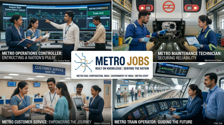 2026 Metro Jobs: Your Complete Guide to Lucrative Careers in India's Rapid Transit Sector – Vacancy Posts, Salary Tables & Application Links
